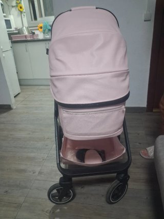 Carro de bebé 3 piezas rosa
