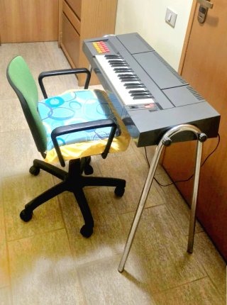 Pianola Bontempi vintage 70/80 supporti removibili