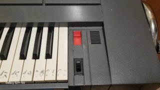 Pianola Bontempi vintage 70/80 supporti removibili