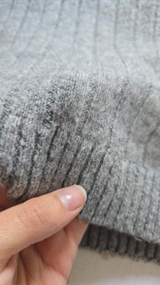 Jersey de invierno gris talla M-L