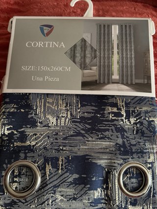 Cortina 150x260cm. Nueva a estrenar.