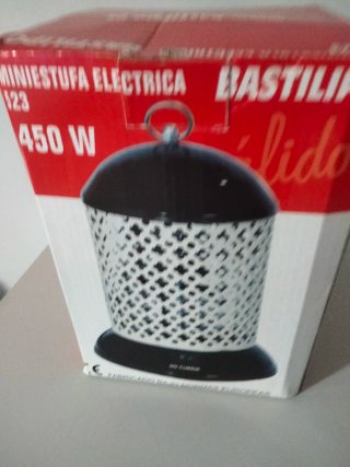 Mini estufa eléctrica.