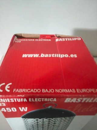 Mini estufa eléctrica.