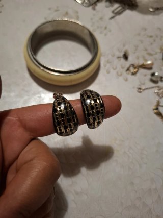 Pendientes Carolina Herrera Plata 925