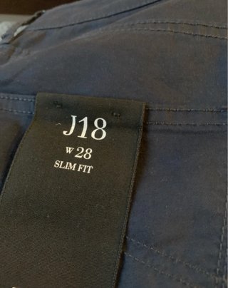 Pantalón Emporio Armani Talla 28 Azul Nuevo