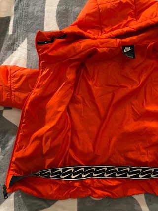 Chaqueta Nike acolchada naranja Talla S