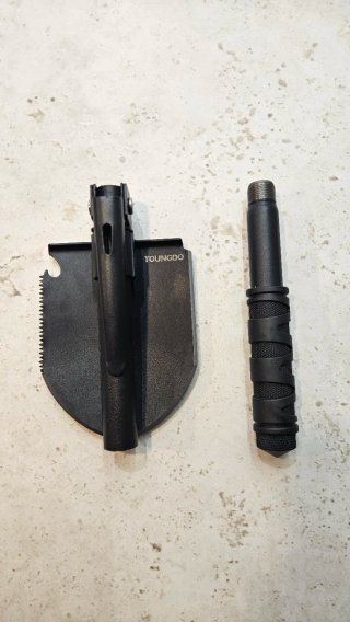 Pala pico plegable