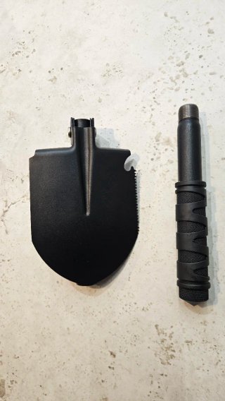 Pala pico plegable