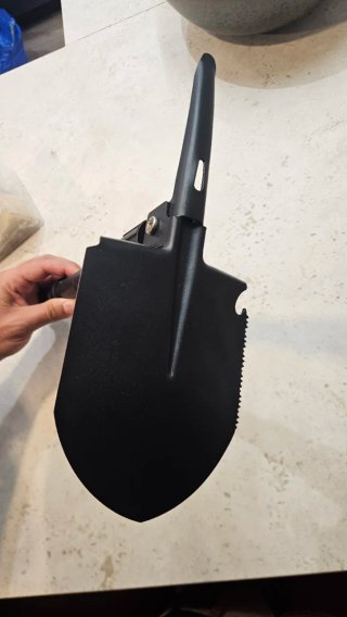 Pala pico plegable