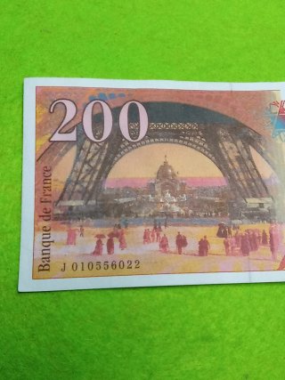 Billete 200 Francos Franceses 1996