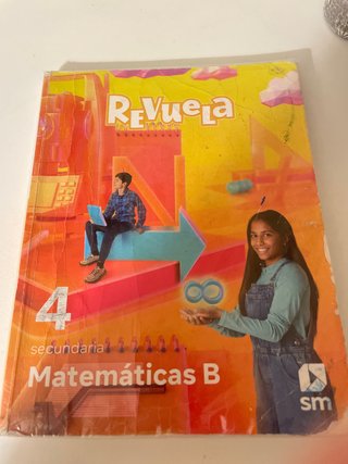 Matemáticas B, 4 secundaria, Revuela