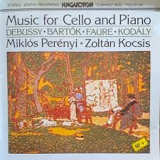 Música para Violonchelo y Piano: Debussy, Bartók,