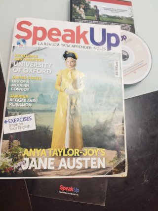 Revista Speak up incluye CD dvd  libreto
