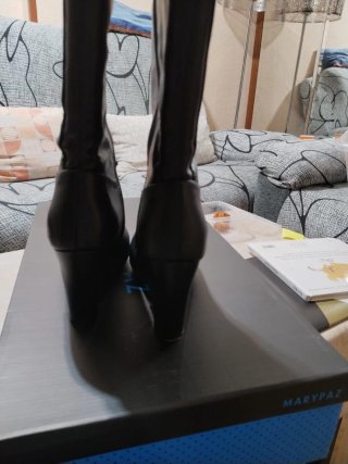 Botas altas negras talla 36