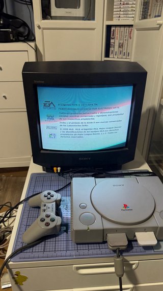 Consola Sony Playstation 1 PS1 Gris