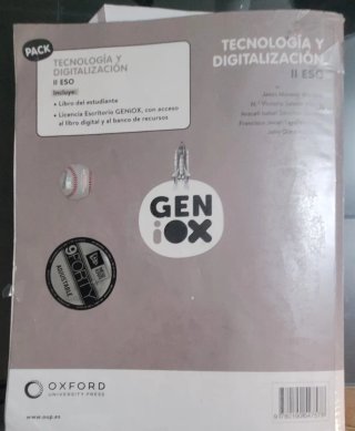 Tecnología y Digitalización II ESO. Libro del e...
