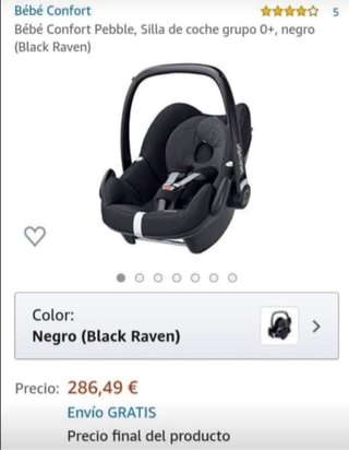 Maxi-Cosi,Silla Coche Grupo 0+ (0-12meses) Saco