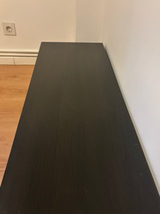 Mueble TV Ikea Madera Negra