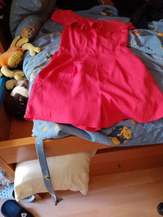 Mono de vestir rosa
