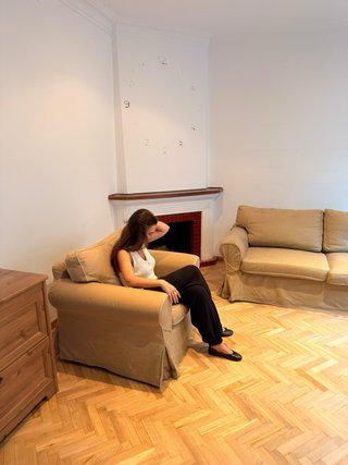 Butaca Ektorp Ikea Beige