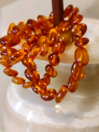 Collana Ambra Naturale