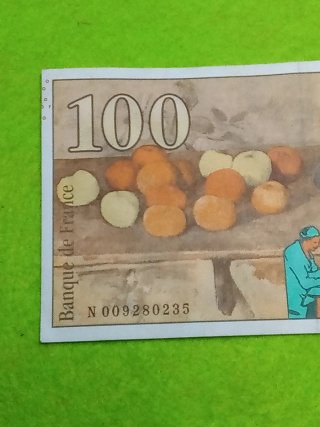 Billete 100 Francos Franceses de 1997