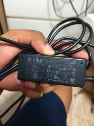 Cargador HP Portátil Punta Azul