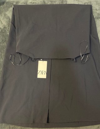 Vestido elegante Zara azul oscuro  talla L