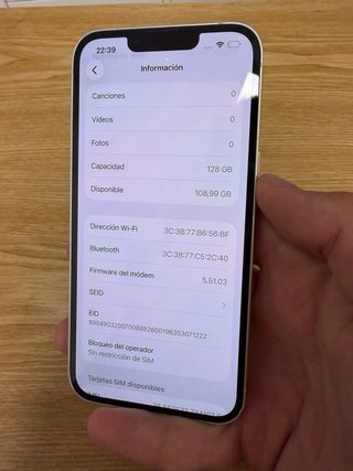 iPhone 13 128 DEFECTO