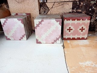 Baldosas hidráulicas originales recuperadas