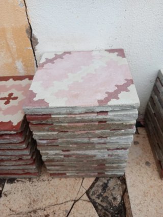 Baldosas hidráulicas originales recuperadas