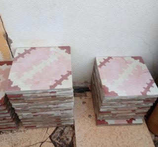 Baldosas hidráulicas originales recuperadas
