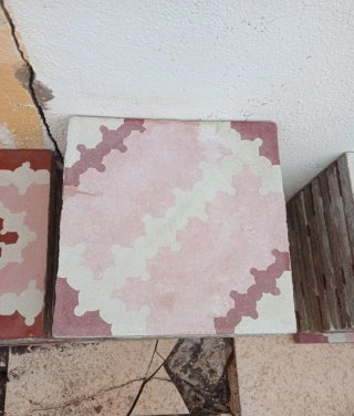 Baldosas hidráulicas originales recuperadas