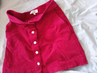 Falda corta estampada mujer Talla S