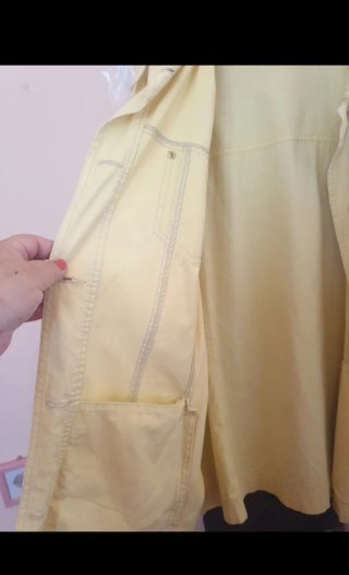 Giacca leggera cotone con pietre