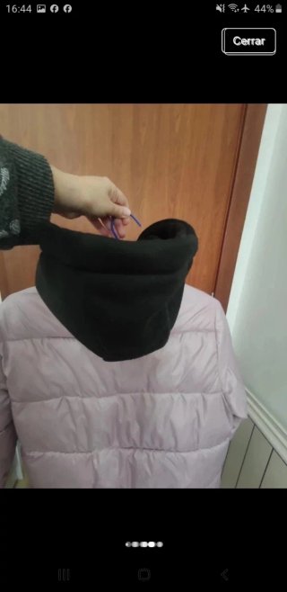 Chaqueta acolchada mujer rosa