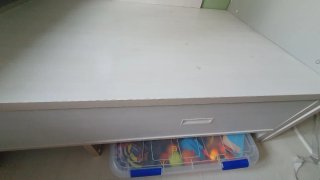 Cama convertible a maxicuna con escritorio