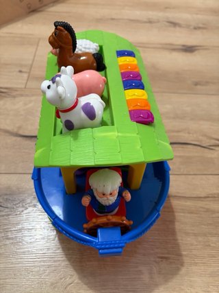 Barco Musical Infantil con Animales (Arca de Noé)