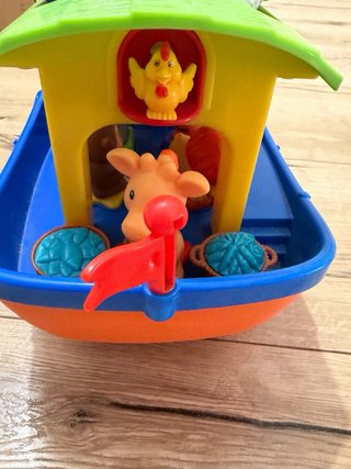 Barco Musical Infantil con Animales (Arca de Noé)