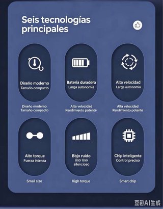 Pistola de masaje muscular Handy 5 niveles