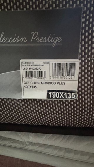 Colchón Radisa Airvisco Plus 190x135