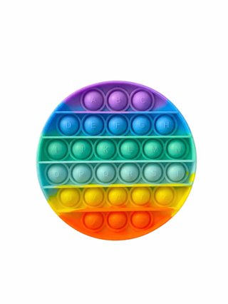 Pop-it Circular Abecedario