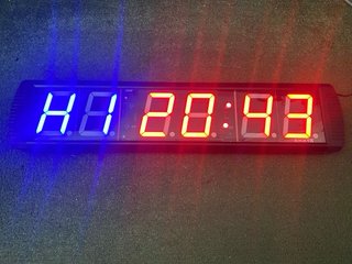 Reloj de intervalos digital. Marca Amaya.