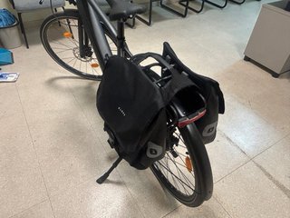 Bicicleta Eléctrica Urbana Elops 500 Negra