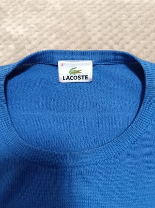 Jersey Lacoste Hombre Azul