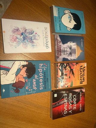 15 libros x 50€