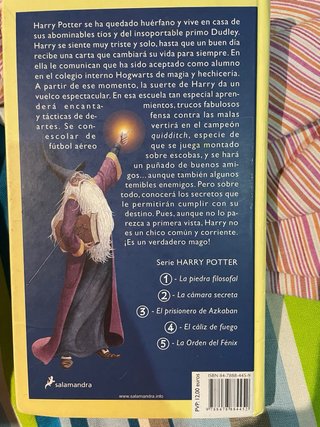 Harry Potter Y La Piedra Filosofal