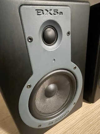 2 monitores M-Audio BX5A