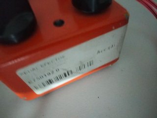 Pedal guitarra Orange Burst Casine