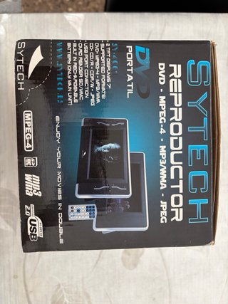 Reproductor DVD Portátil Sytech 7 TFT